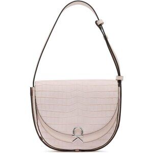 Women's Vegan Leather Crossbody Bag Organizational Saddle Travel Wallet